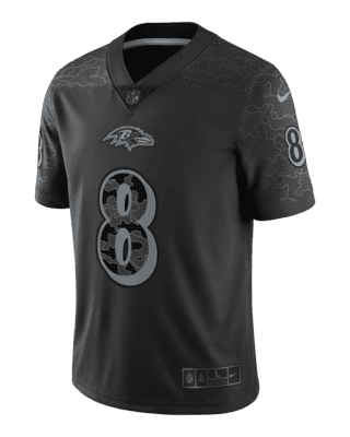NIKE RAVENS LAMOR JACKSON ジャージー NFL Lサイズ Men's Nike Lamar Jackson Purple Baltimore Ravens Vapor